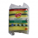 Scotch Brite Tough Clean Scrub Sponges 4 Pack